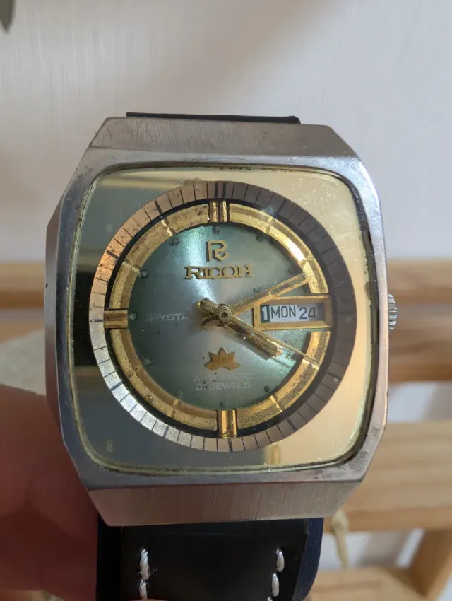 Reloj Ricoh Automático 21 Jewels Vintage Japonés