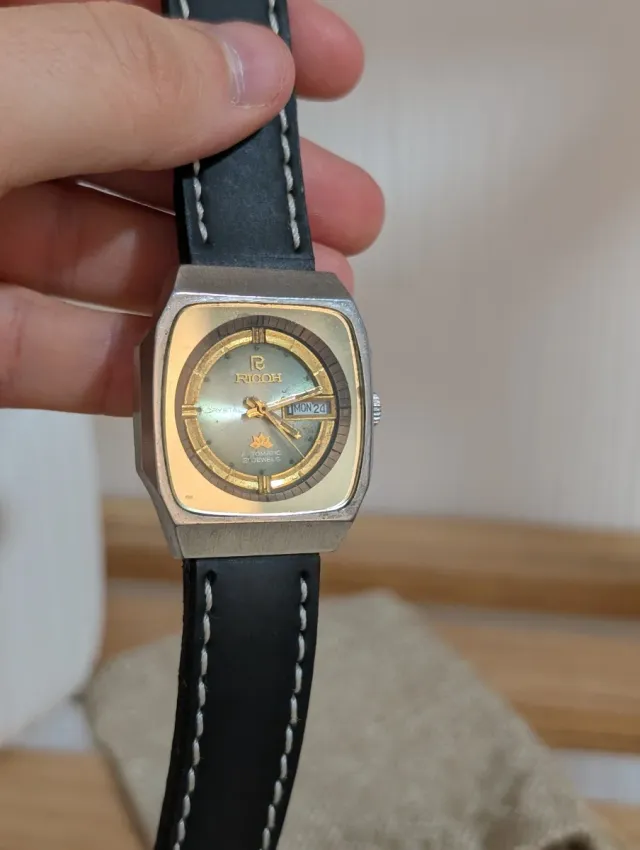 Reloj Ricoh Automático 21 Jewels Vintage Japonés