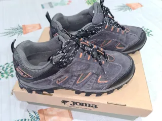 Botas Trekking Joma Mujer Talla 39 Gris Naranja