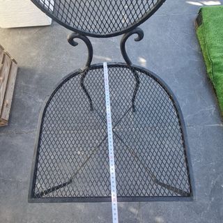 5 Sillas de jardín o interior de hierro