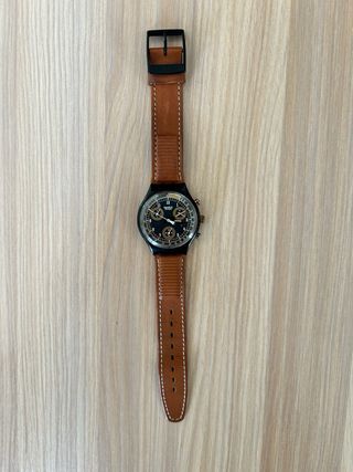 Swatch vintage Chrono Classic Brown SCB101 (1990)