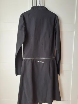 Vestido Skunkfunk Negro Cremallera