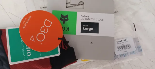 Guantes mtb Fox Defend D3O