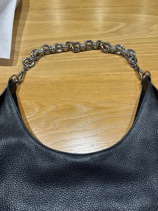 Bolso Coccinelle Piel Negro Grande