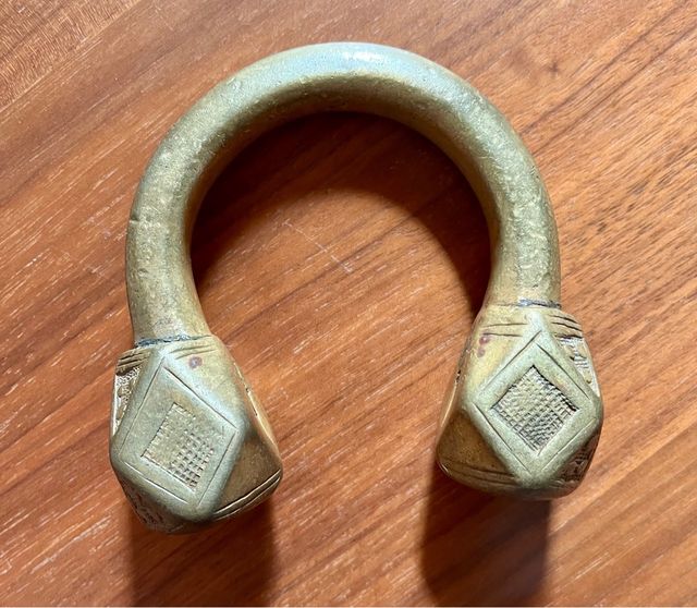 Pulsera Moneda Africana Bronce