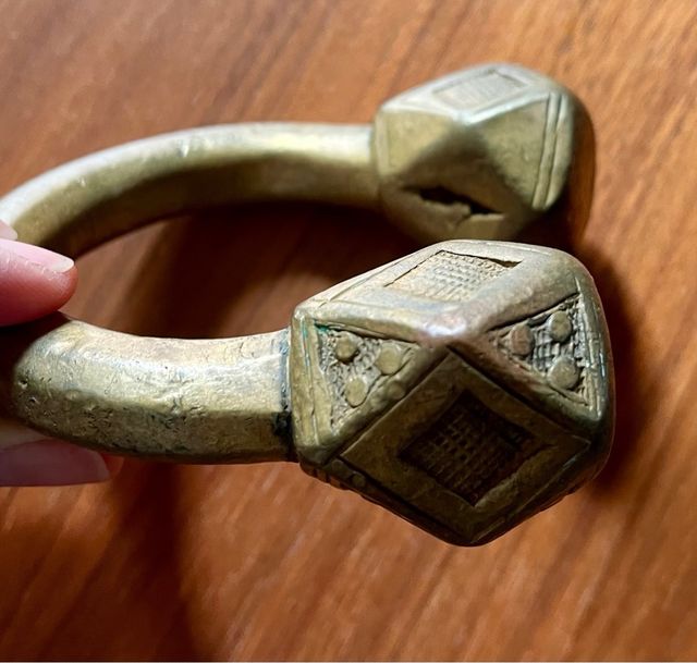 Pulsera Moneda Africana Bronce