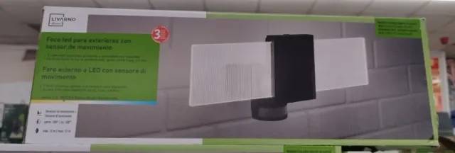 Lâmpada LED externa com sensor LIVARNO