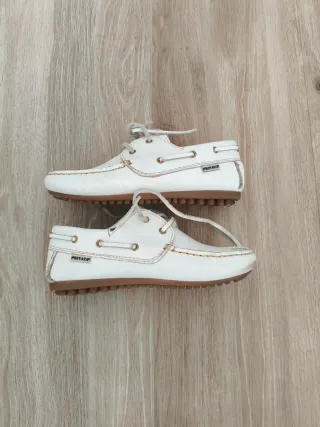 Náuticos niño Privata blancos talla 30