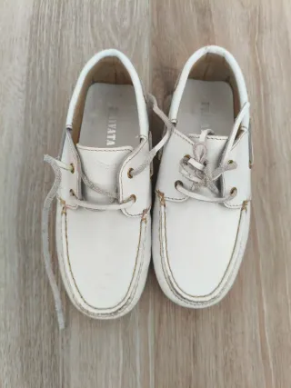 Náuticos niño Privata blancos talla 30