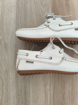 Náuticos niño Privata blancos talla 30