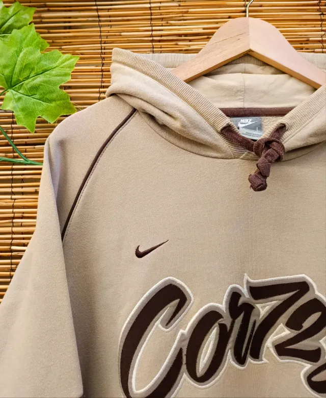 Sudadera Nike Cortez Beige Talla L