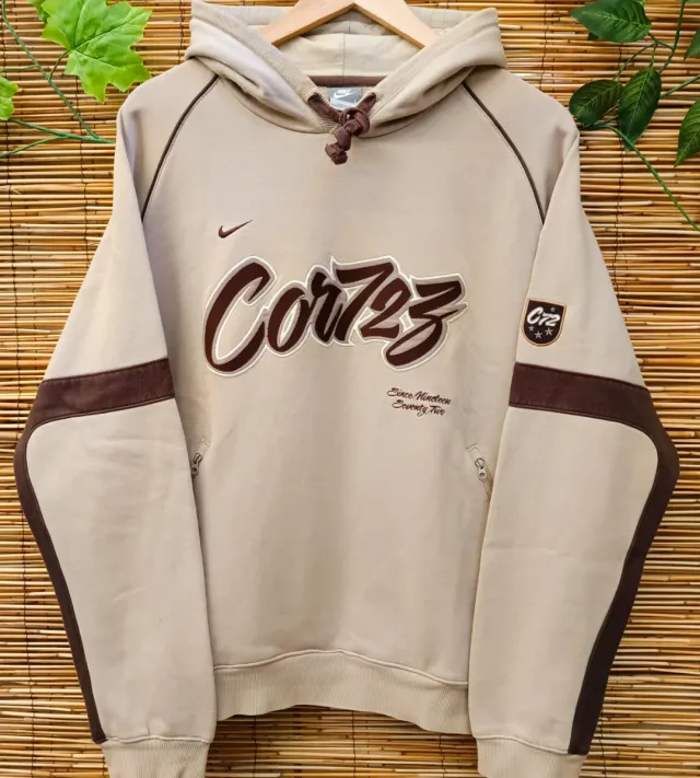 Sudadera Nike Cortez Beige Talla L