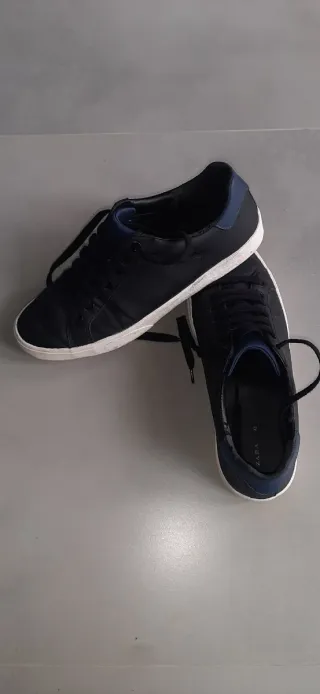 Scarpe uomo Zara nere e blu