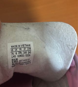 Adidas Bambas Rosa Talla 39.5