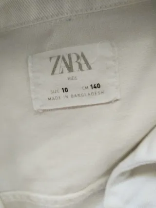 Conjunto Chaqueta y Pantalón Vaquero Blanco