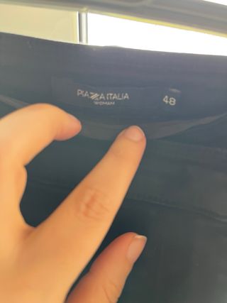 Pantaloni donna neri taglia 48