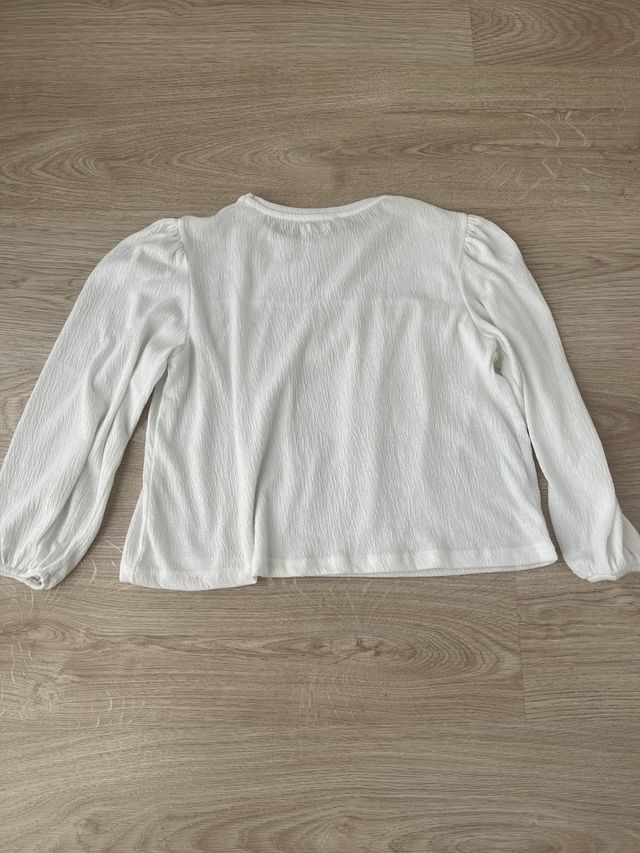 Blusa blanca Sfera niña 9-10 años