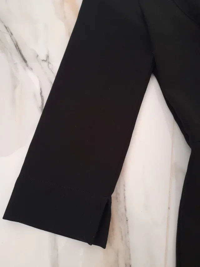 Vestido negro midi Gas