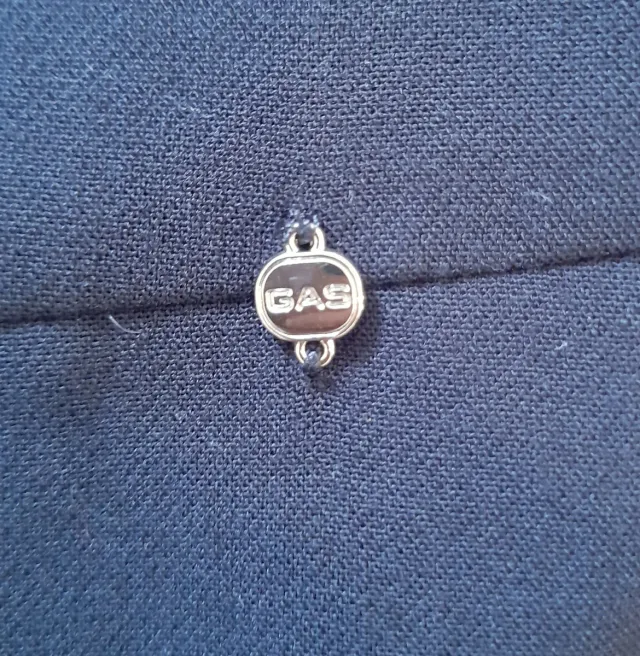 Vestido negro midi Gas