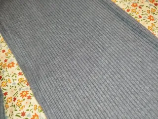 Pantalón de punto azul mujer