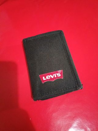 Cartera juvenil Levi's negra