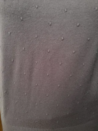 Jersey cuello alto color topo