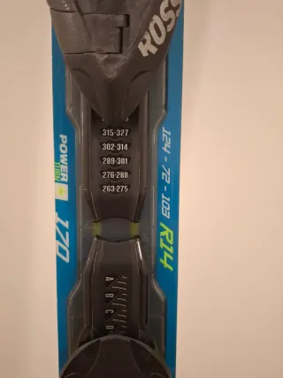 Esquís Rossignol Pista muy buenos, 170cm