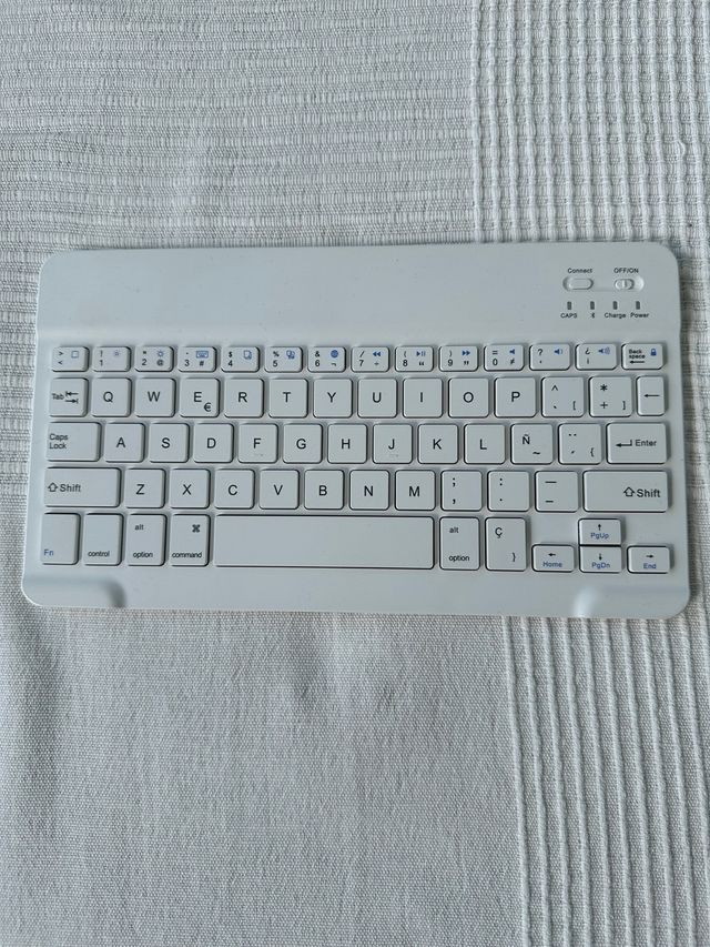 Teclado Bluetooth Mini Blanco