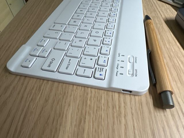 Teclado Bluetooth Mini Blanco