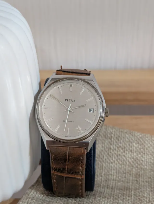 Reloj Mecánico Titus 21 Jewels Años 60-70