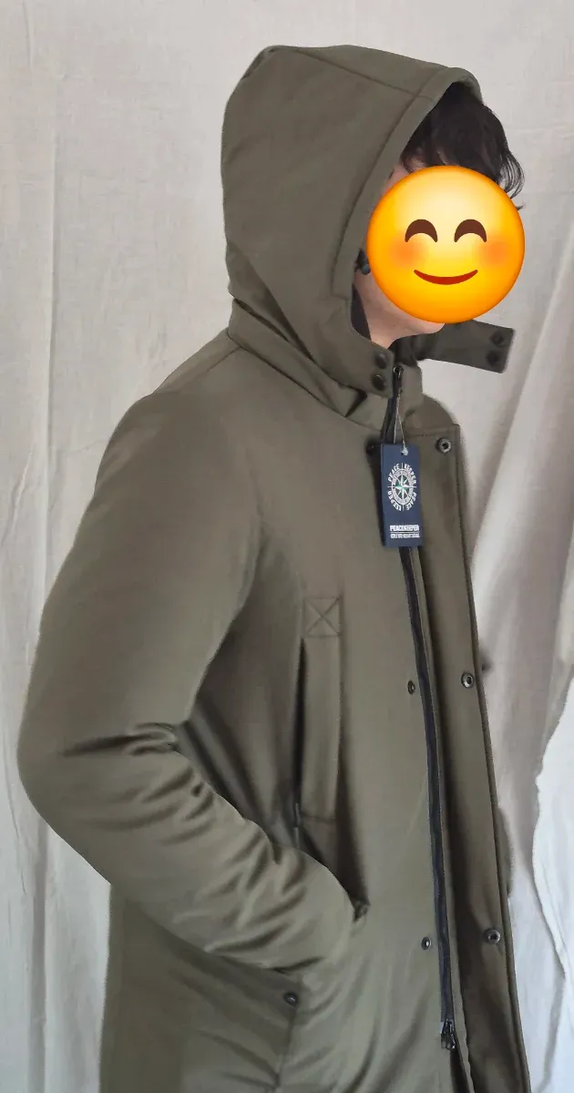 Parka Peace Keeper uomo verde taglia L