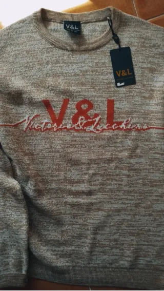 Jersey Victorio&Lucchino beige Talla XL