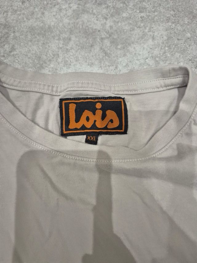 Camiseta Lois manga larga beige