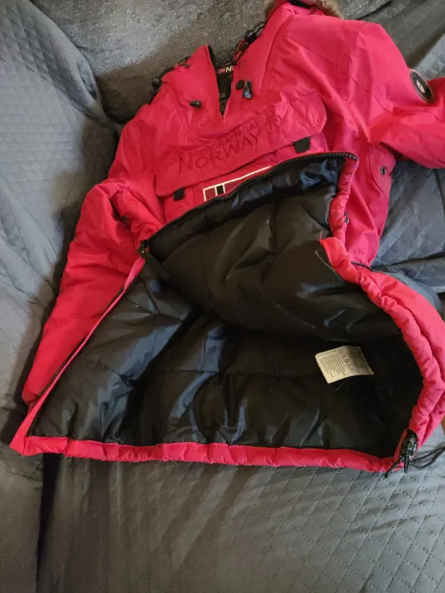 Chaqueta Norway Geographical Roja Talla 14