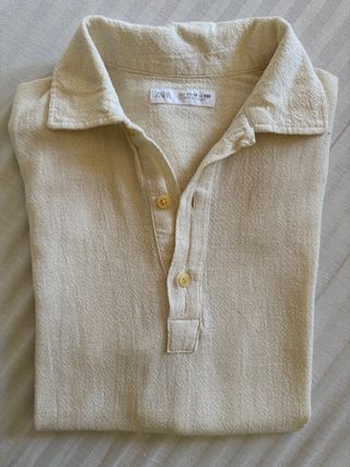 Camisa Zara Lino Talla 11/12