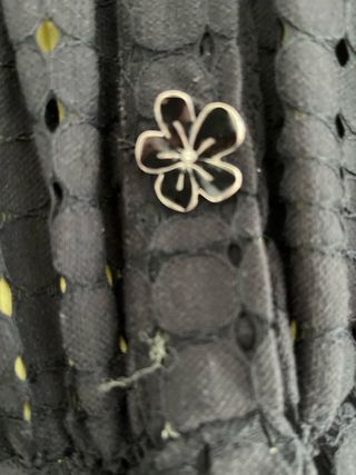 Vestido fiesta niña negro y amarillo