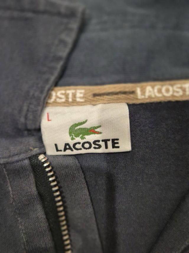 Sudadera Lacoste gris talla L