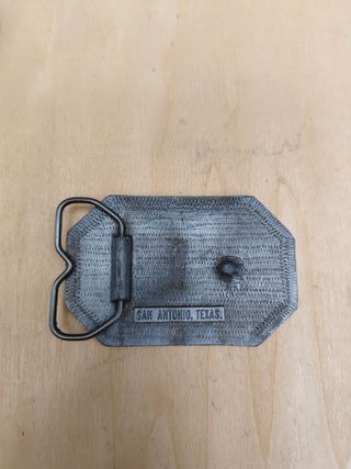 Hebilla de cinturón Remember the Alamo