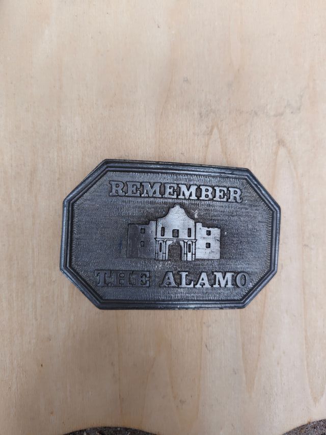 Hebilla de cinturón Remember the Alamo
