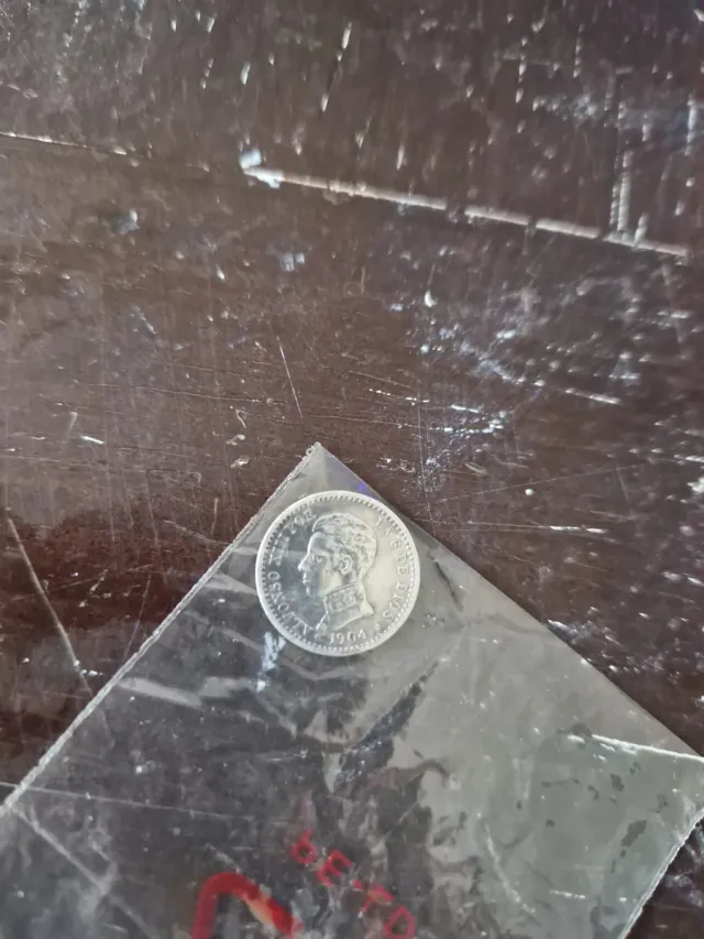 Moneda 50 céntimos Alfonso XIII 1904