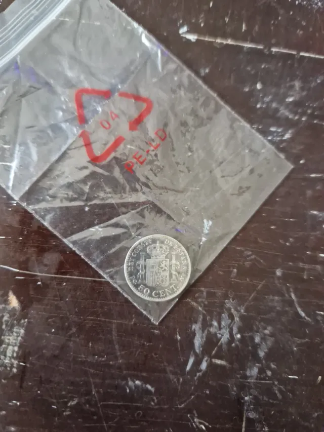 Moneda 50 céntimos Alfonso XIII 1904