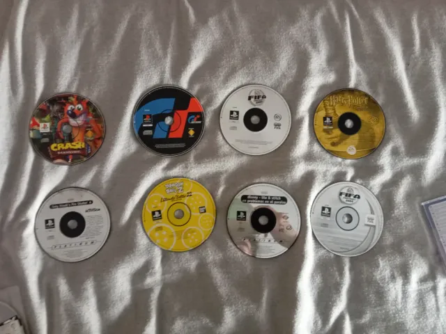 Lote 7 Juegos PS1: Crash, FIFA, Harry Potter...