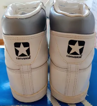 Zapatillas Converse Starion Blancas y Grises