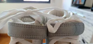 Zapatillas Converse Starion Blancas y Grises