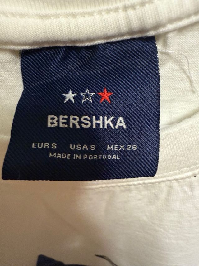 Camiseta Bershka Paris 2005 Talla S