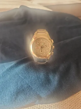 Reloj Racer Hombre Plateado