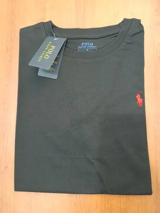 Camiseta Polo Negra vintage Talla M