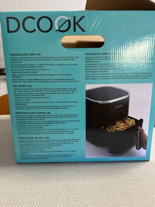 Freidora de aire DCOOK negra