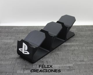 Soporte triple para mandos de PlayStation 4