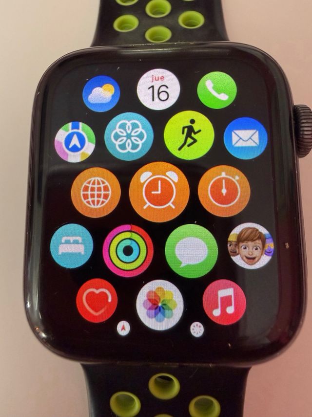 Apple Watch SE 44mm Negro y Verde